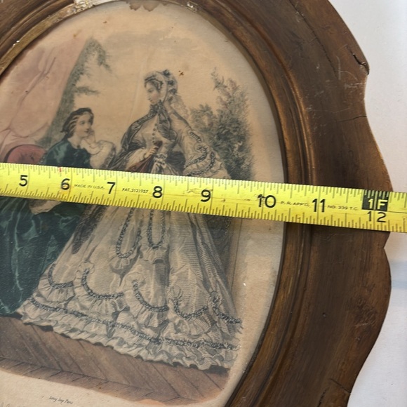 Vtg La Mode Illustree Beureaux du Journal 56 Rue Jacob Paris Leroy Imp Print - Picture 5 of 6